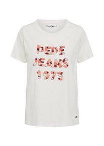 Pepe Jeans, Damen T Shirt 'Marnie', Weiß