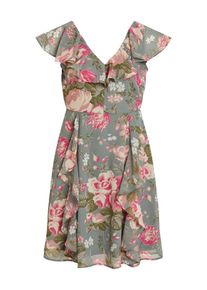 Vila, Damen Kleid, Pastellgrün / Mischfarben