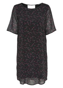 Only, Damen Kleid, Weinrot / Schwarz