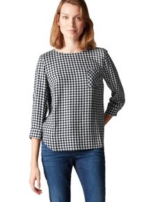 Marc O'Polo Marc O'Polo, Damen Bluse, Schwarz / Weiß