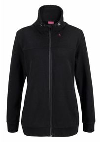 Venice Beach, Damen Sweatjacke, Schwarz