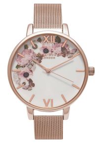 Olivia Burton, Damen Uhr 'OB16WG18', Rosegold / Weiß
