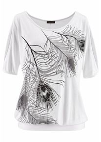 Lascana, Damen Shirt, Weiß
