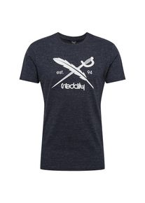 Iriedaily, Herren Shirt 'Chamisso Logo', Dunkelblau / Wei&szlig;