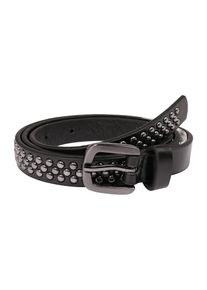 Only, Damen G&uuml;rtel 'onlMAY', Schwarz / Silber