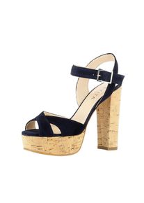 Evita, Damen Sandalette, Dunkelblau
