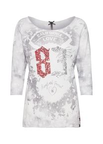 Key Largo, Damen Shirt, Silbergrau