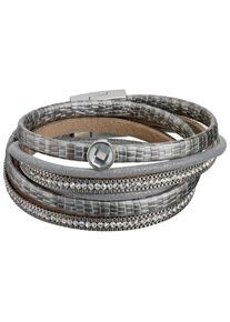 Heine, Damen Armband, Grau