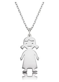 Engelsrufer, Damen Kette 'Mein Mädchen', Silber
