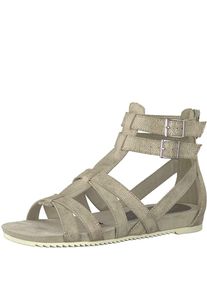 Tamaris, Damen R&ouml;mersandale, Silbergrau