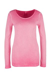 Q/S Designed By, Damen Longsleeve, Pink / Rosa