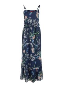 s.Oliver RED LABEL, Damen Kleid, Dunkelblau / Mischfarben