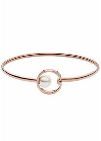 Skagen, Damen Armreif 'AGNETHE, SKJ1095791', Rosegold / Perlweiß
