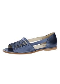 Heine, Damen Ballerina, Blau