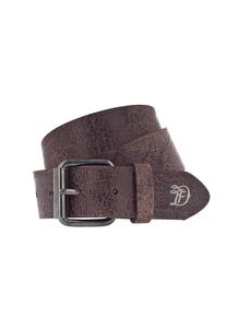 Tom Tailor Denim, Damen G&uuml;rtel aus Leder, Braun