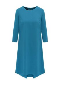 Apart, Damen Kleid mit Zierschleife am Rücken, Petrol