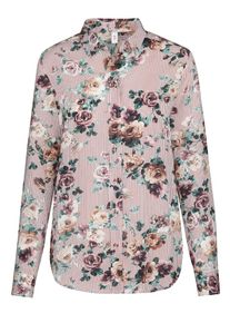 Seidensticker, Damen Fashion-Bluse 'Schwarze Rose', Dunkelrot / Weiß