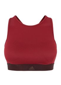 adidas Performance, Damen Sport-Wäsche 'HALTER BRA 2.0', Pink / Rot