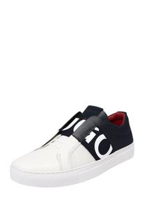 Hugo, Herren Sneaker 'Futurism_Slon_mxl', Navy / Wei&szlig;