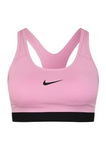 Nike, Damen Sport-BH 'CLASSIC PAD', Rosa / Schwarz