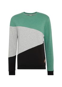 Ragwear, Herren Sweatshirt 'TODD', Grau / Grün / Schwarz