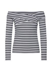 Guess, Damen Top 'EMILIANE', Schwarz / Wei&szlig;
