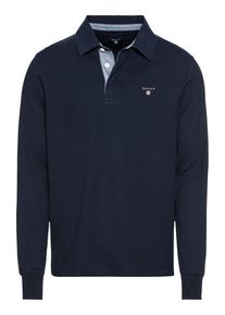 Gant, Herren Sweatshirt 'THE ORIGINAL HEAVY RUGGER', Navy