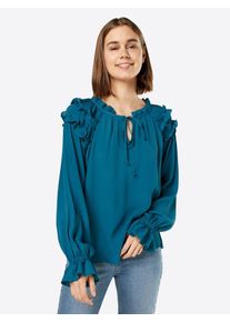 Vila, Damen Bluse 'AVERY', Himmelblau