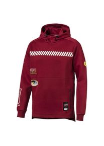 Puma, Herren Hoodie, Burgunder / Weiß
