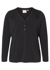 JUNAROSE, Damen Bluse, Schwarz