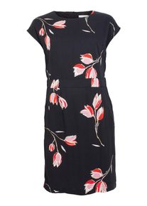 IN FRONT, Damen Etuikleid 'ELVI', Pink / Rot / Schwarz