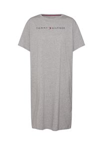 Tommy Hilfiger Underwear, Damen Nachthemd 'RN DRESS HALF SLEEVE', Grau