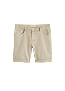 Mango Man, Herren Bermudas 'Nepto', Hellbeige