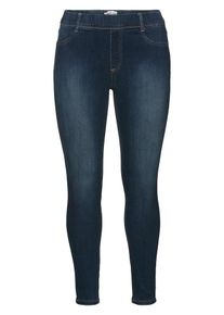 sheego Denim, Damen Stretchjeans 'Die Biker', Blue Denim