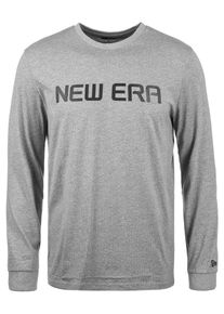 New Era, Herren Longsleeve 'Rain Camo', Grau