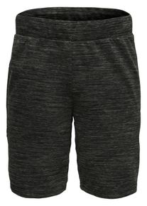 FIRST, Damen Sweatshorts, Dunkelgrau