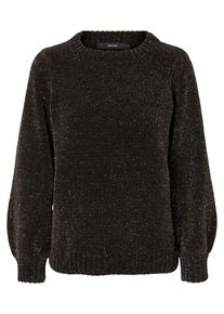 V&eacute;ro Moda VERO MODA, Damen Pullover, Schwarz / Silber