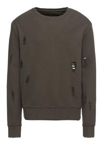 Drykorn, Herren Sweatshirt 'HARES', Oliv