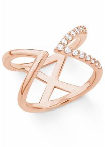 s.Oliver RED LABEL, Damen Fingerring '2018602', Rosegold