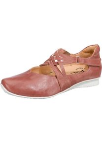 Think!, Damen Ballerinas 'Chilli', Rosé / Weiß
