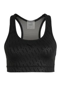 Puma, Damen Sport-BH '4Keeps Graphic', Schwarz