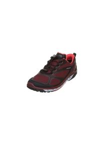 Ecco, Damen Schnürschuhe, Rot / Schwarz