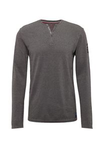 Tom Tailor, Herren Langarmshirt, Grau