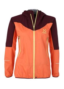 Hagl&ouml;fs Hagl&ouml;fs, Damen Sport-Funktionsjacke 'L.I.M Comp', Aubergine / Koralle