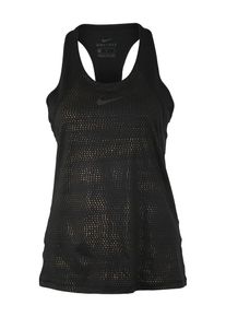 Nike, Damen Tanktop mit atmungsaktiver Dri-Fit-Technologie, Schwarz