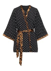 V&eacute;ro Moda VERO MODA, Damen Kimono 'Camo', Braun / Schwarz / Wei&szlig;