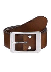 Vanzetti, Damen G&uuml;rtel aus Leder 4.0cm, Braun