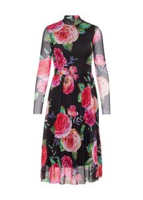 Y.A.S, Damen Kleid, Hellgrün / Helllila / Altrosa / Pinkmeliert / Schwarz