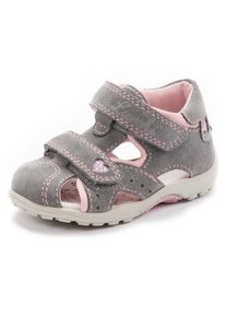 Lurchi, Mädchen Lauflernschuh 'Momo', Grau / Rosa