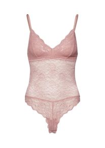 NA-KD, Damen Top 'lace bodysuit', Rosa